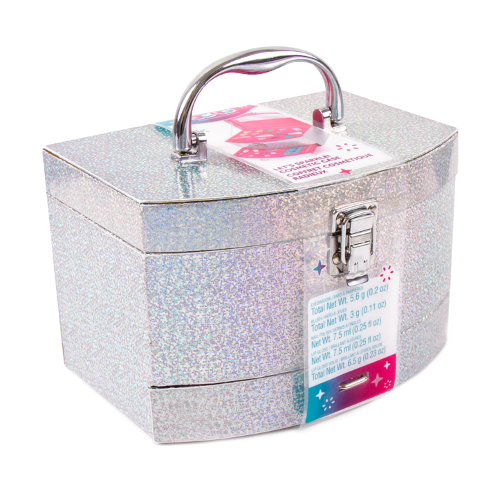 Rainbow Sparkle Large Cosmetic Case
