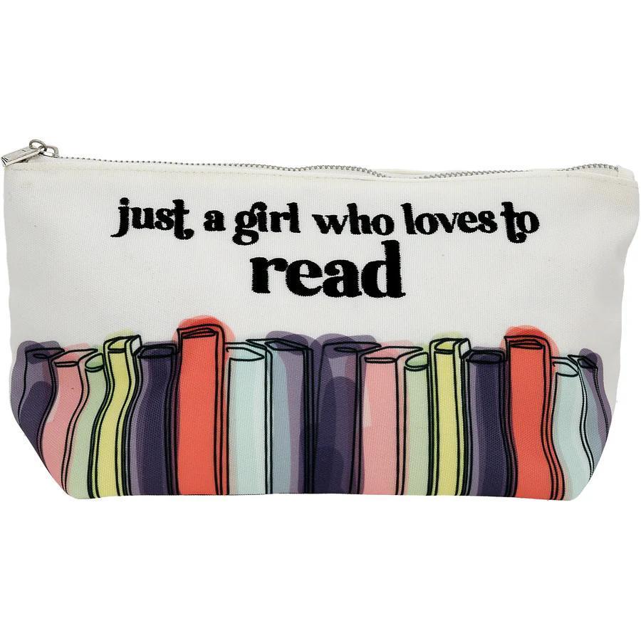 Books Zippered Pouch