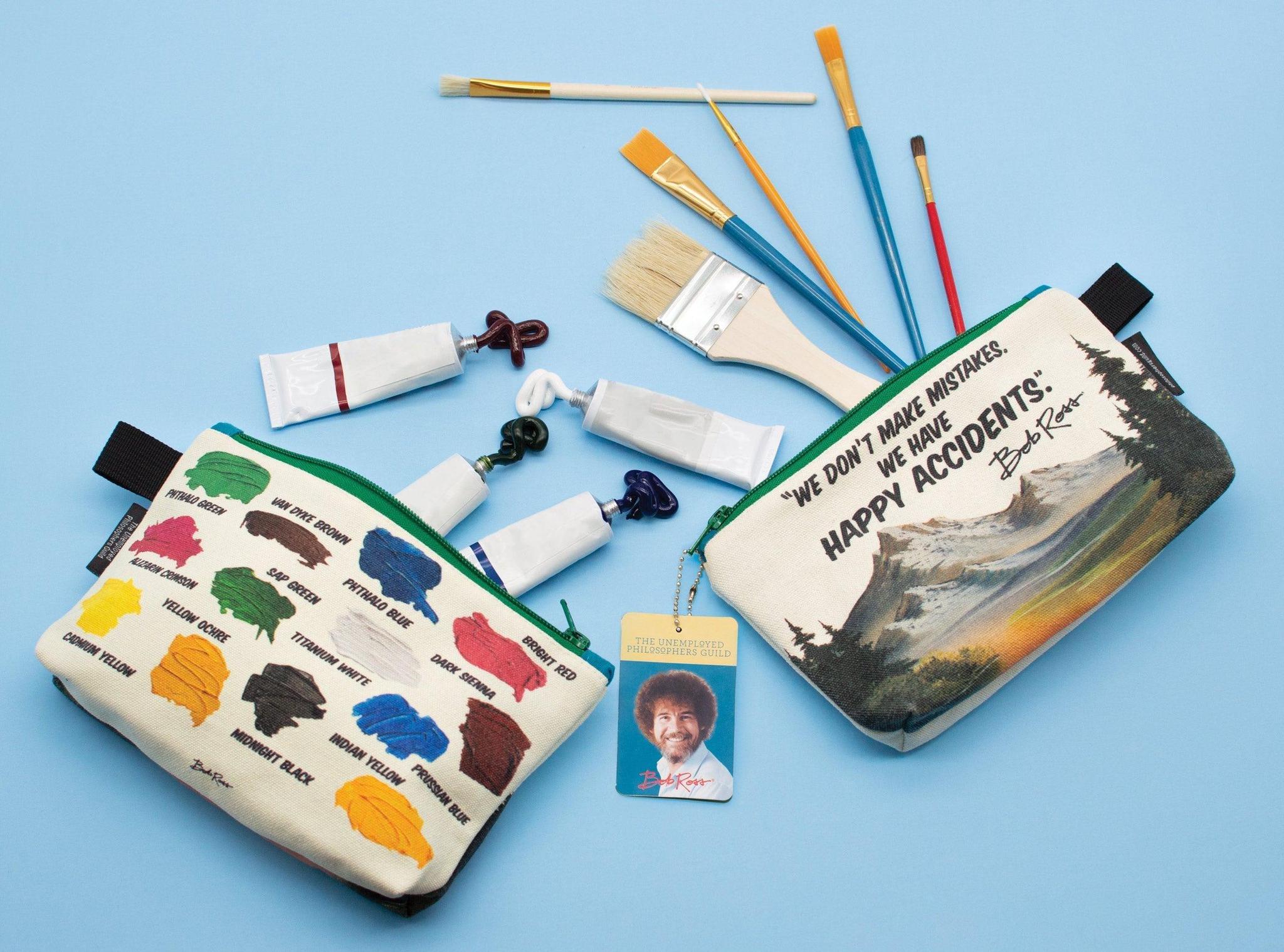 Bob Ross Zipper Pouch