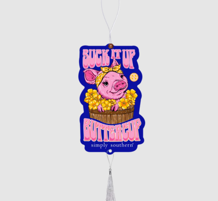 Simply Southern Suck It Up Buttercup Air Freshener