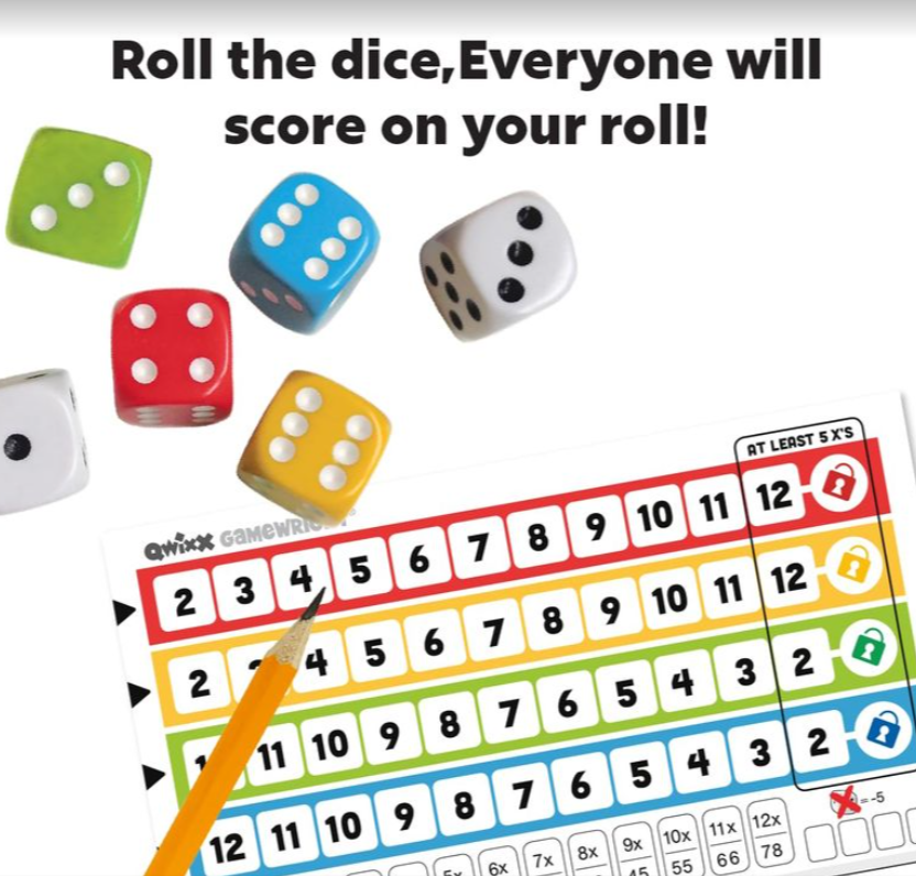 Qwixx: The Frantic Dice Rolling Game