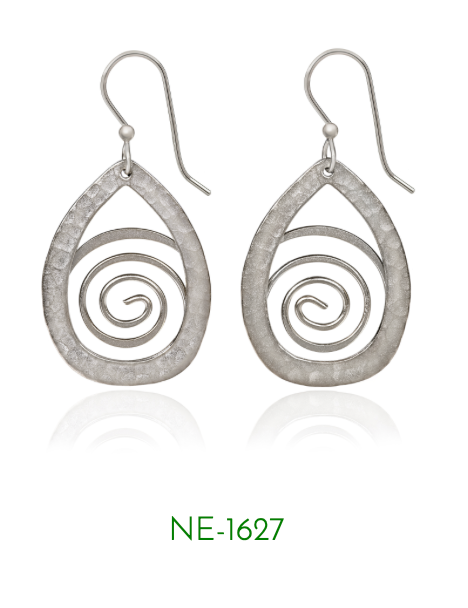 Silver Forest Earrings #4