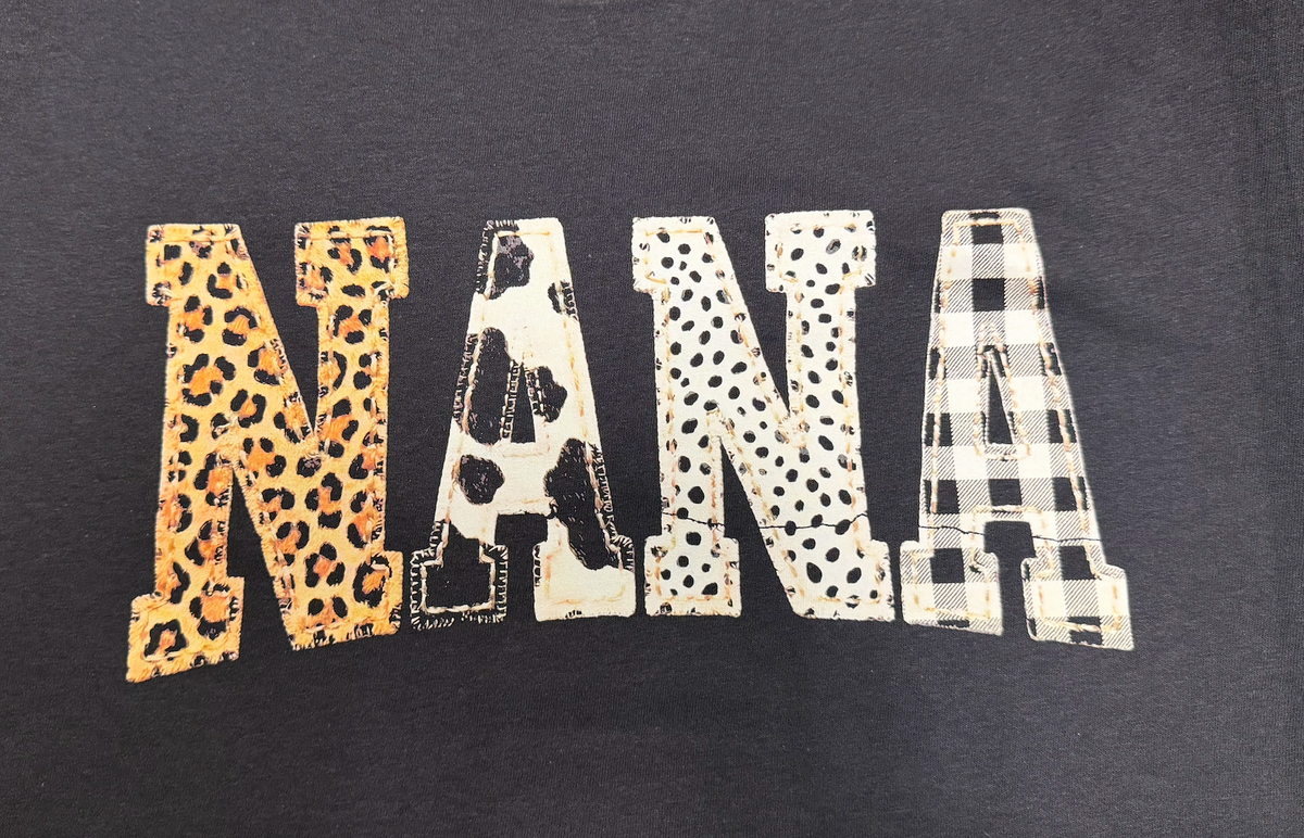 Nana Black SS Tee