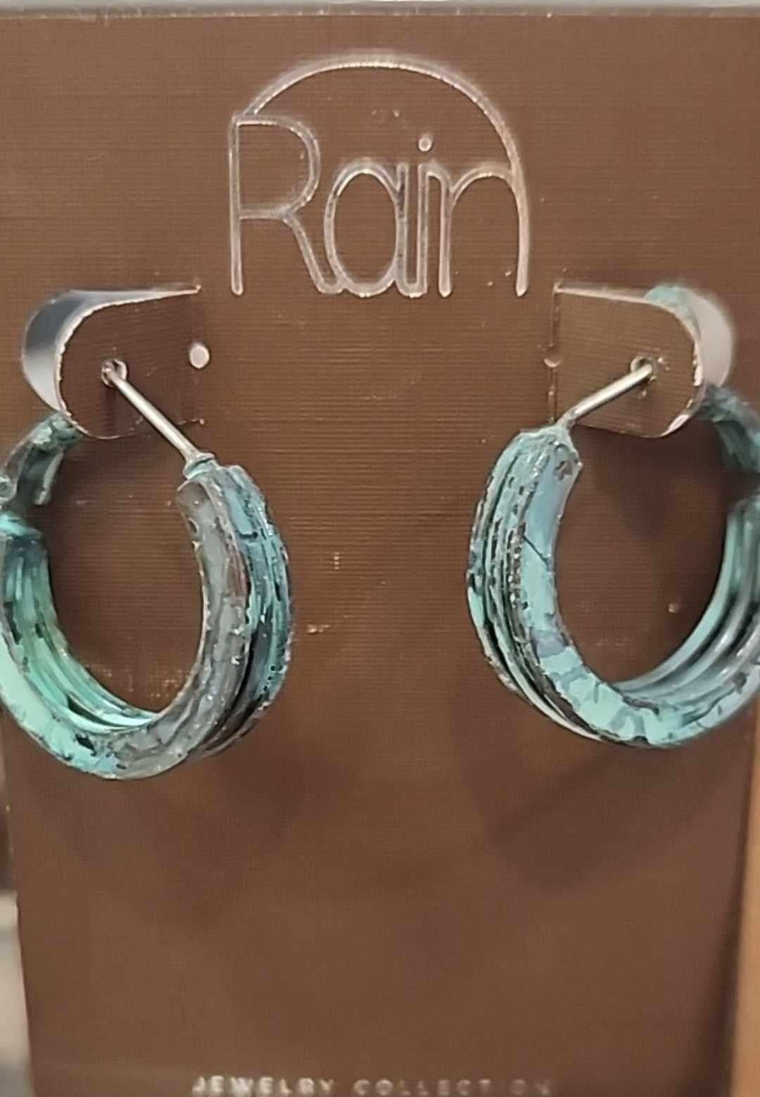 Leverback Post Hoop Earrings