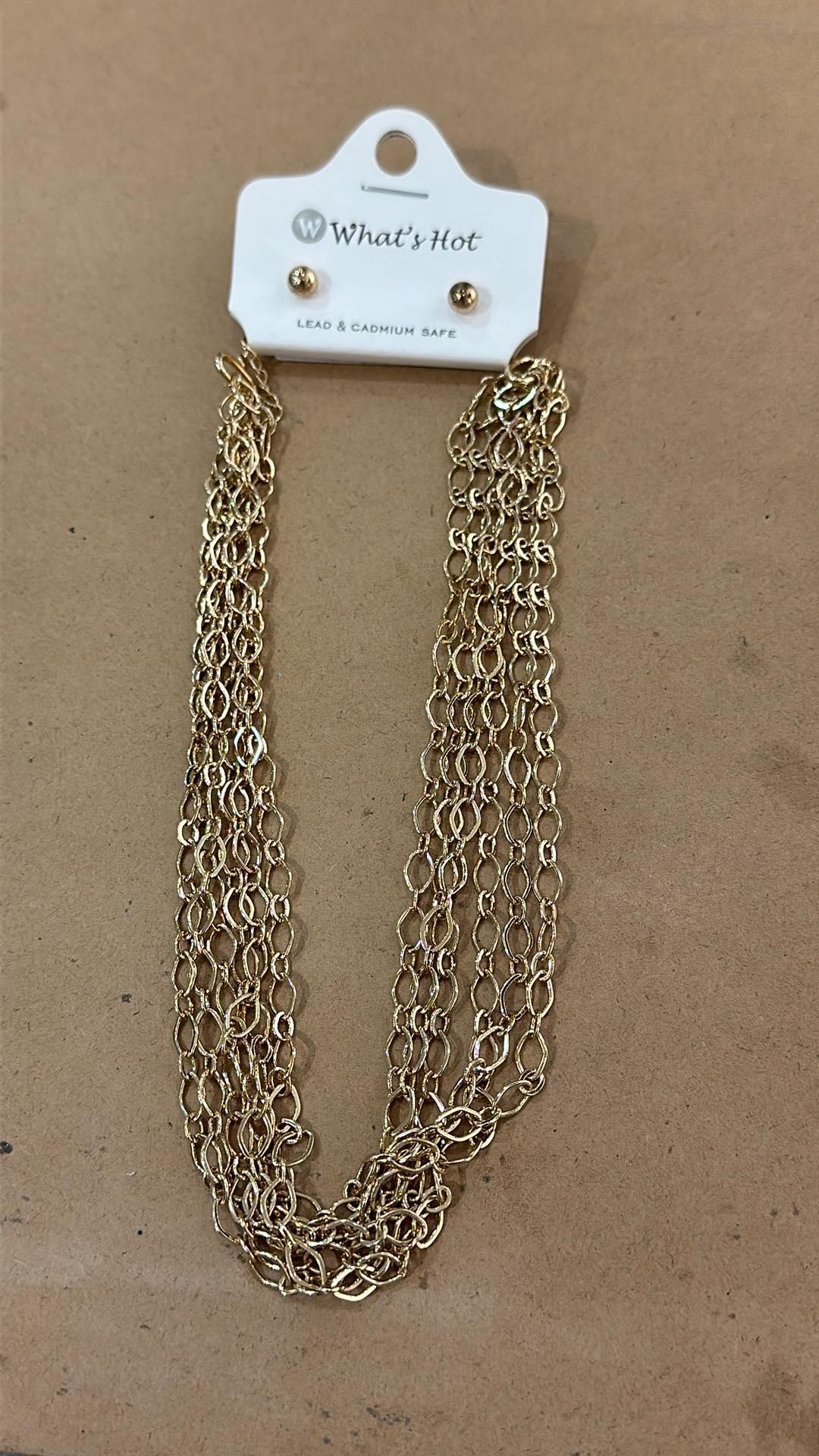 Multi Layer Chain Necklace