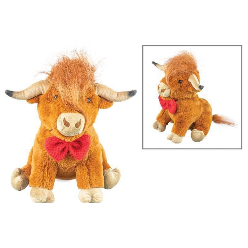 Festive Highland Cow Tabletop