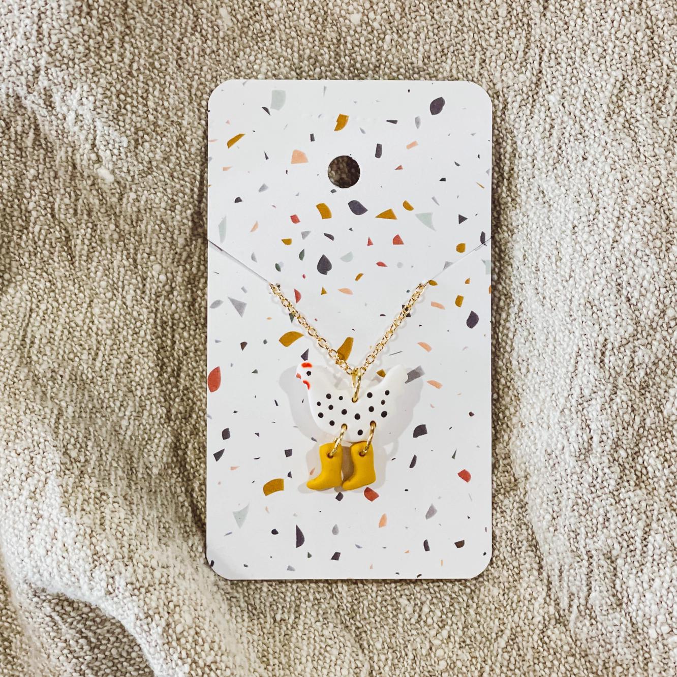 Sydni Carlson Art Chicken Jewelry