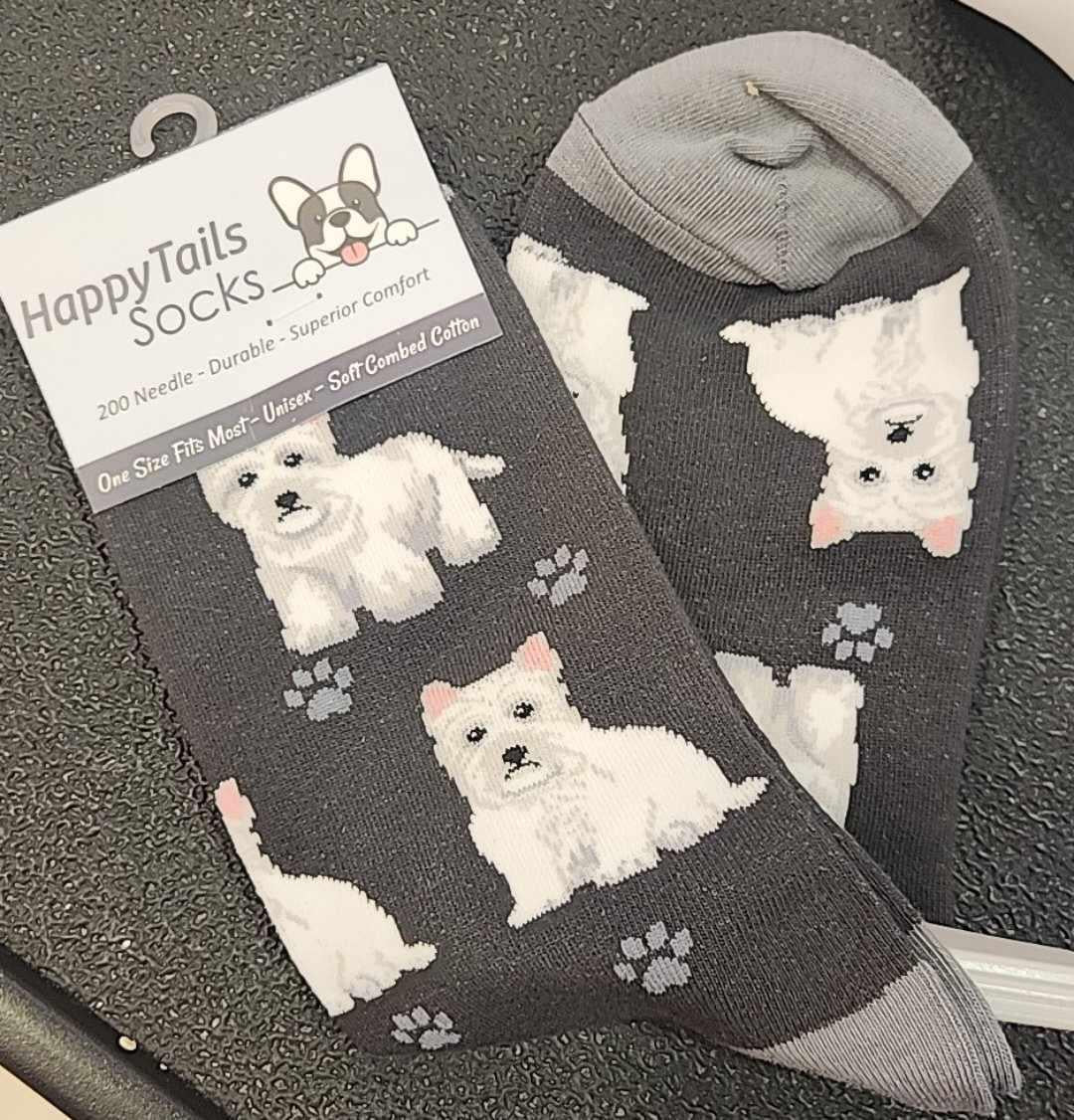 Westie Full Body Socks