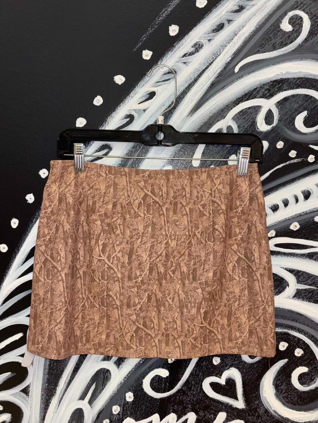 Mid-Rise Tree Camo Skort