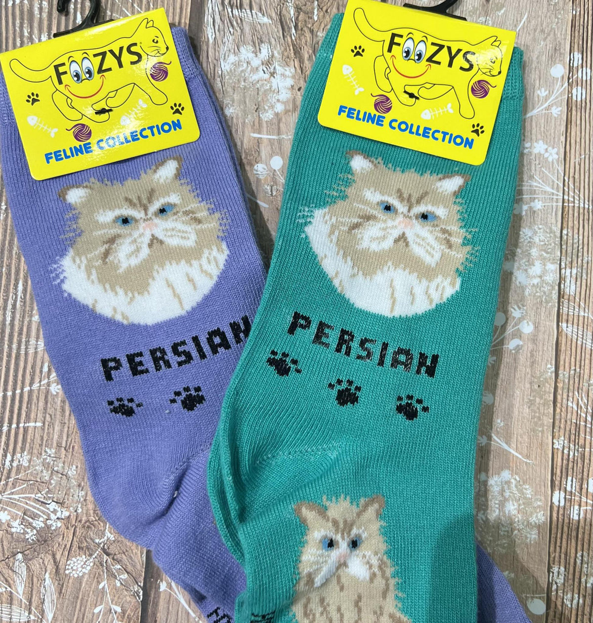 Persian Cat Socks