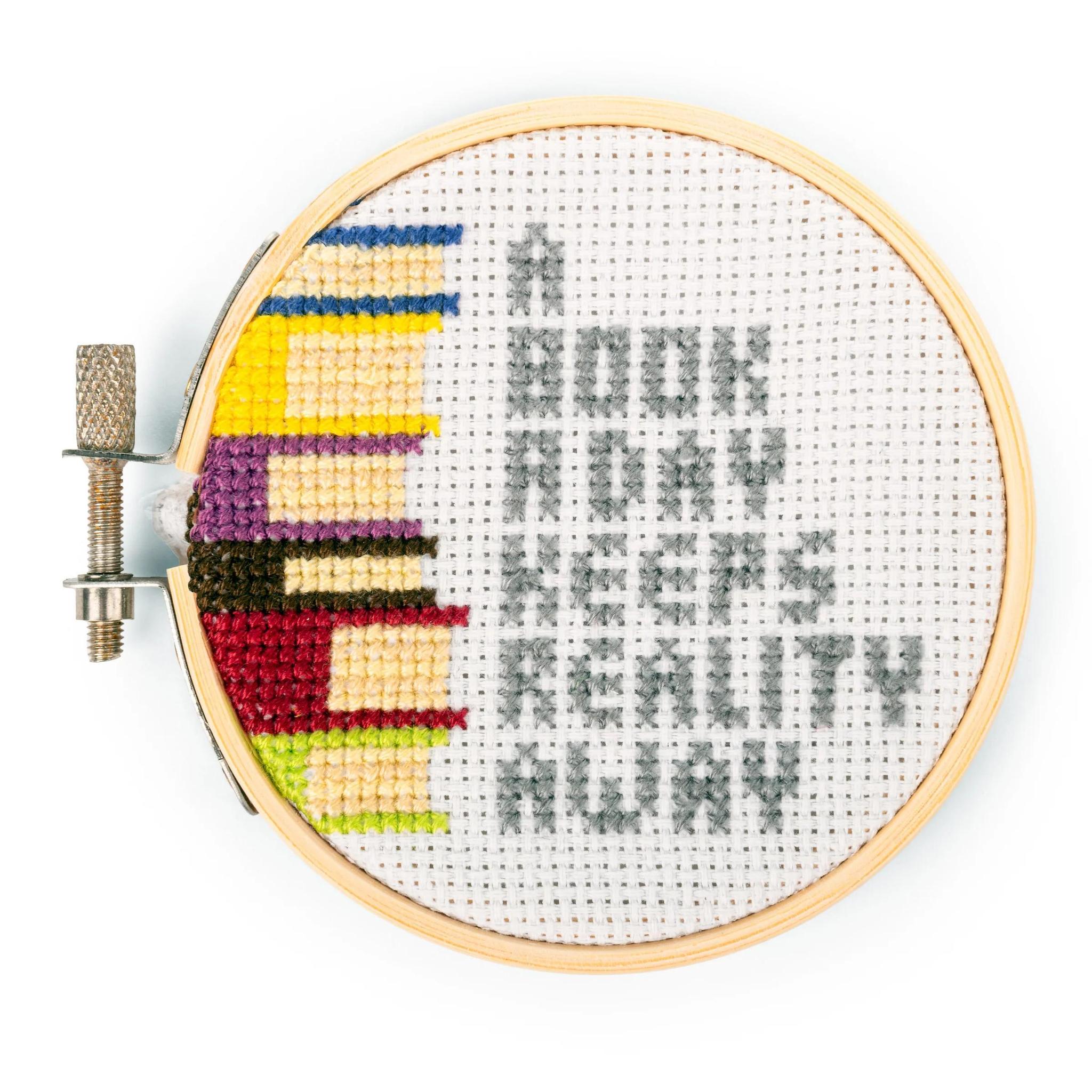 DIY Mini Cross Stitch Embroidery Kit