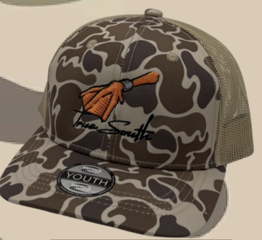 Banded Duck Brown Camo Hat Youth