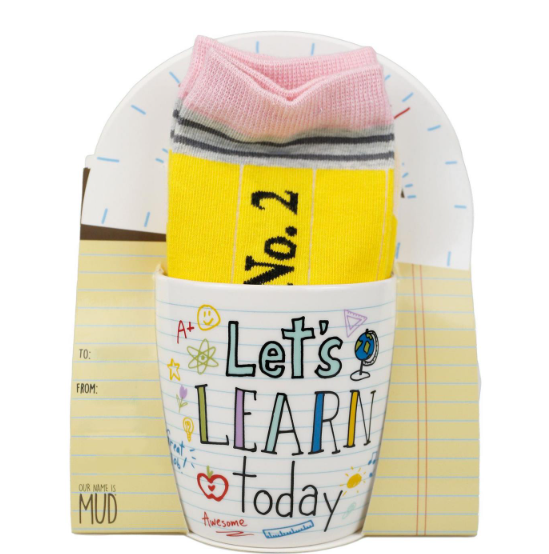 Teacher Mug Sock Card Set