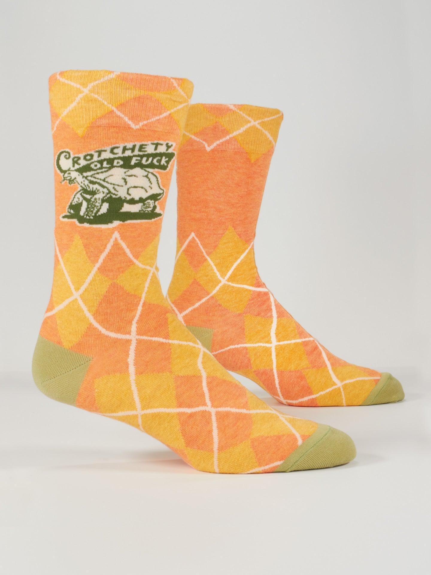 Crotchety Old Fuck Men's Crew Socks