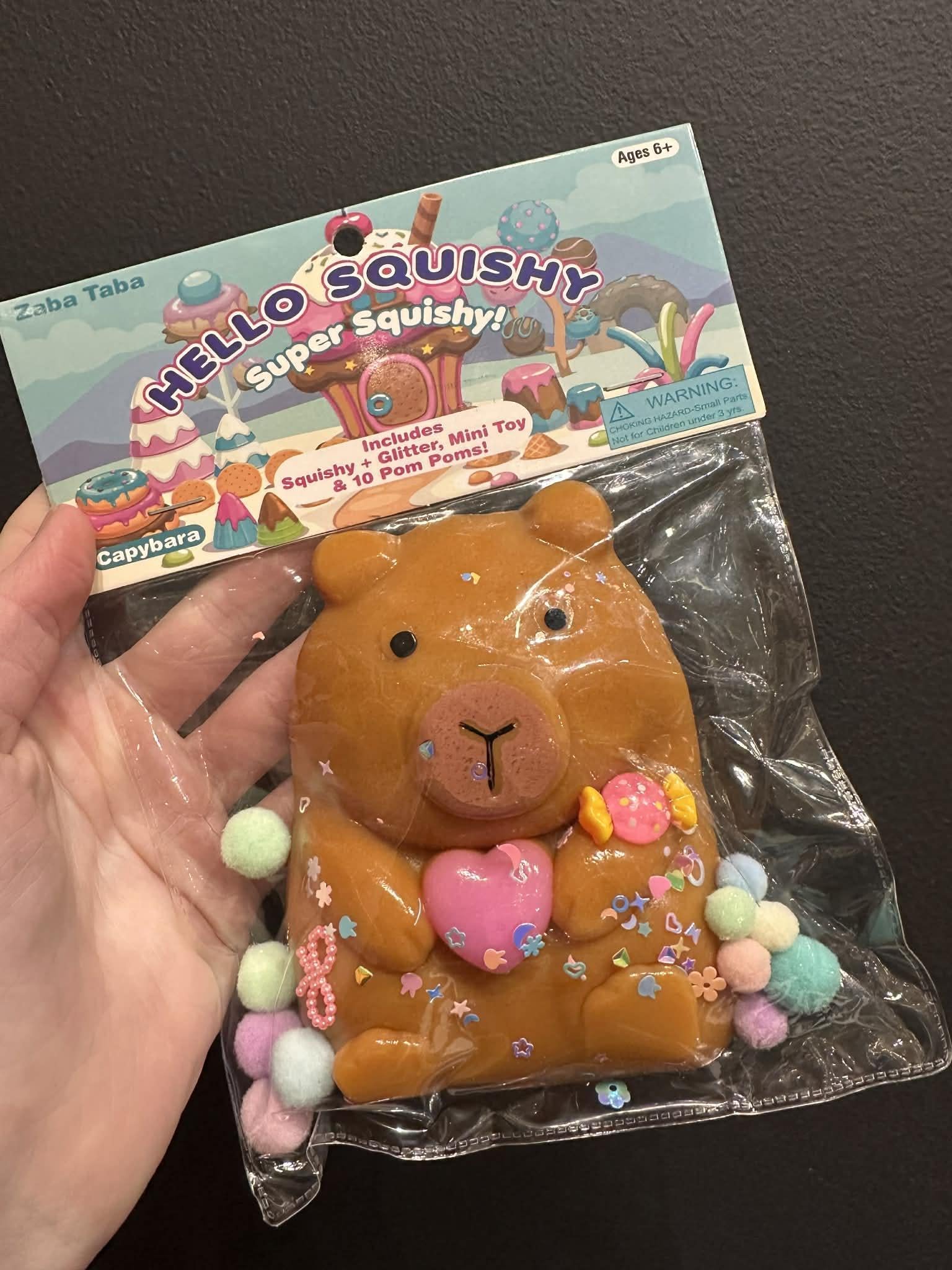 Mega Zaba Capybara Squishy