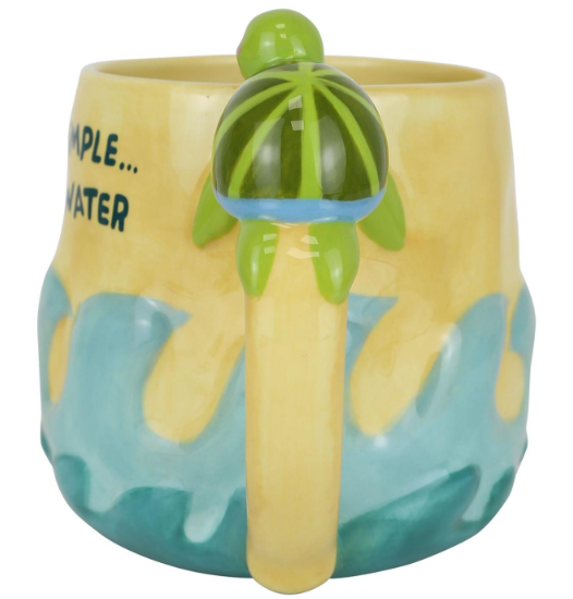 Turtle Sculpted Mug