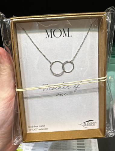 Mother Of Silver Necklace
