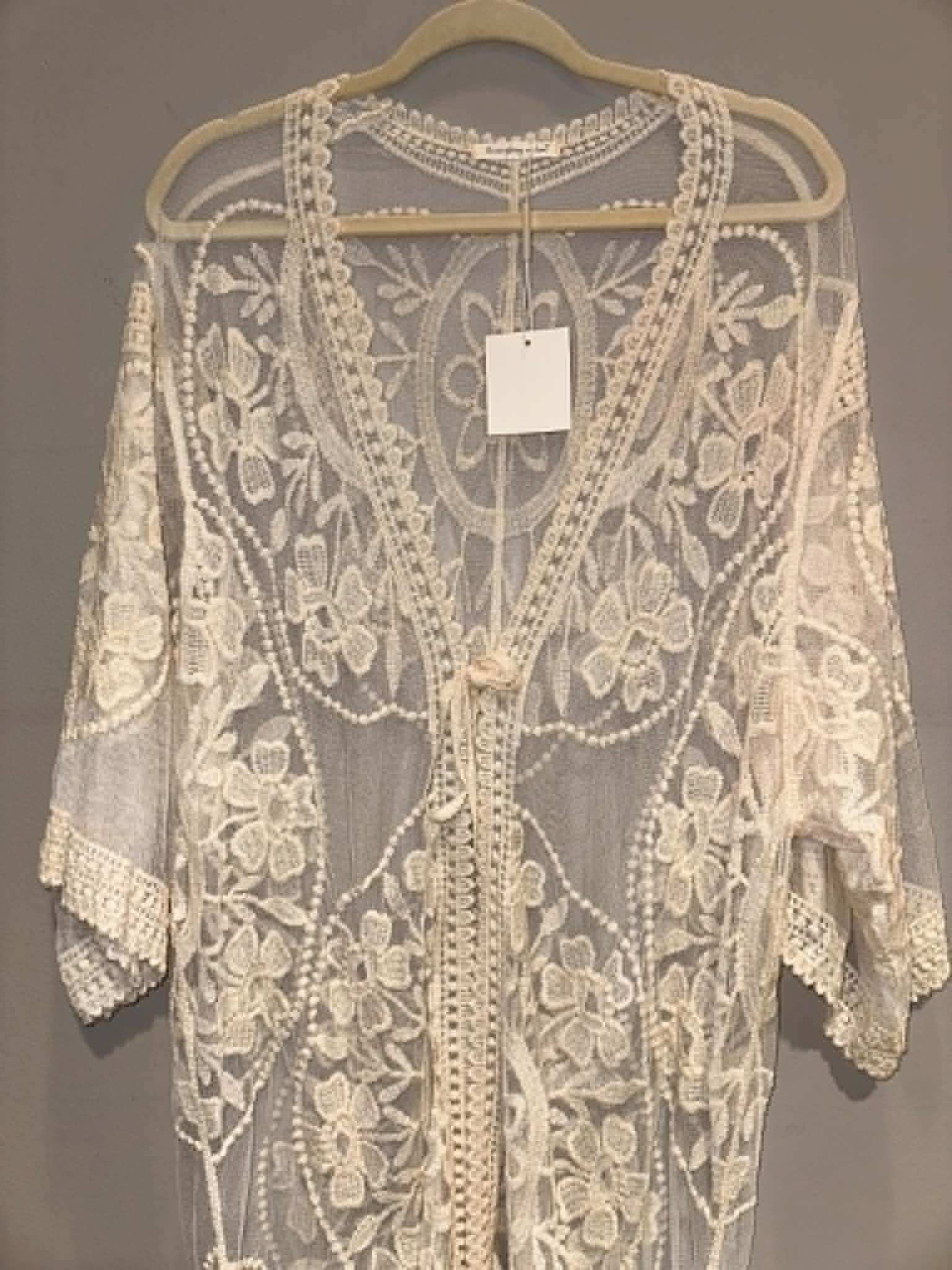 Lace Kimono O/S