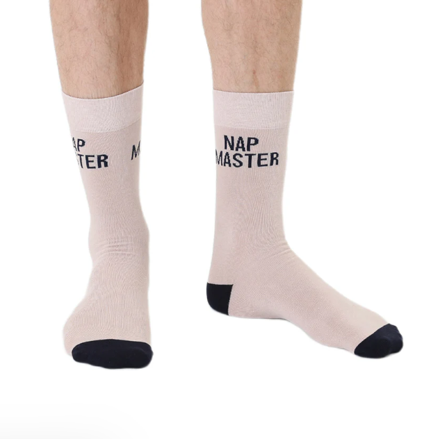 Nap Master Mens Bamboo Crew Socks