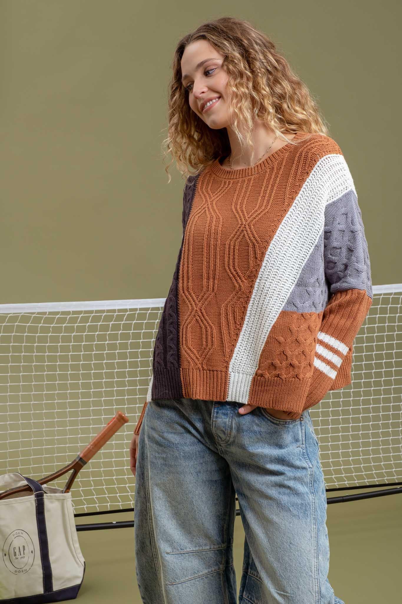 Sienna Cableknit Sweater