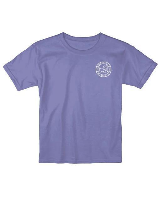 Puppie Love Smiley Flowers Pup YTH Tee