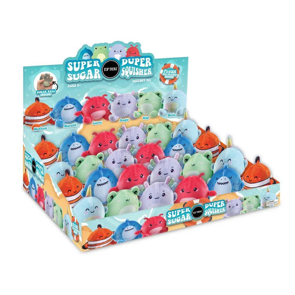 Super Duper Sugar Squishers Plush Sea Friends Edition