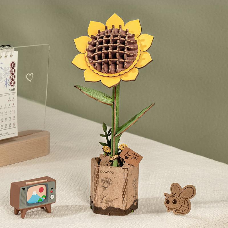 Wooden Bloom Craft DIY