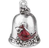 Memorial Cardinal Bell Charm