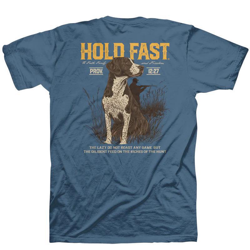 HOLD FAST Men's T-Shirt - Hunting Dog