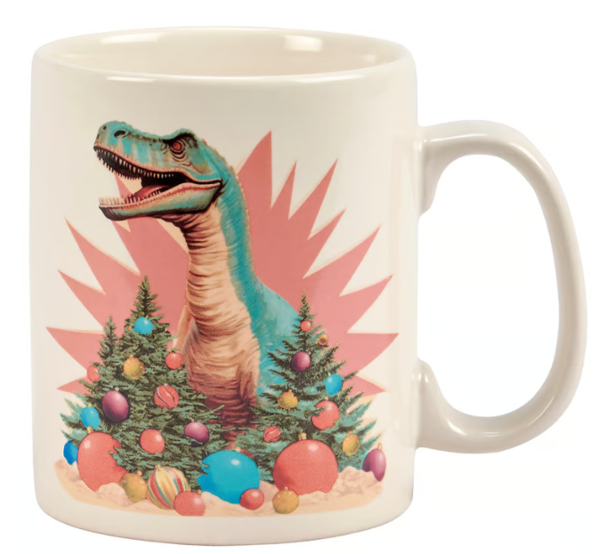 Retro Dino Mug
