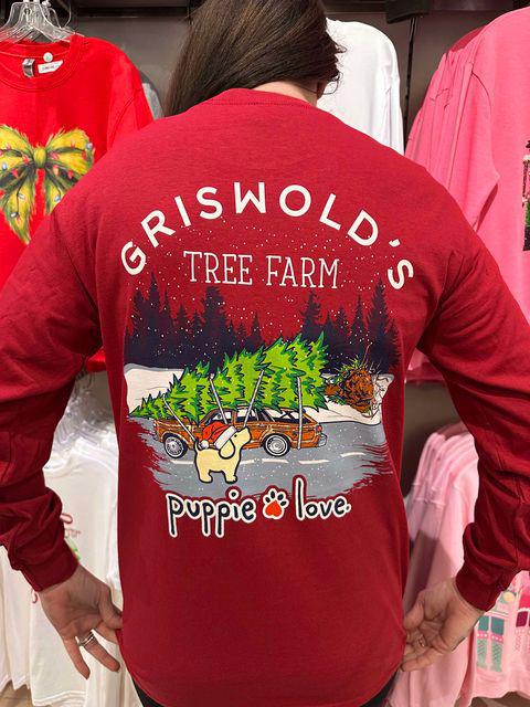 Woody Christmas Adult LS Tee