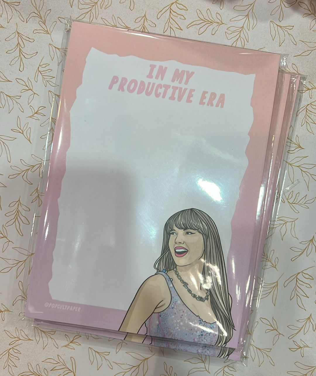 Taylor Swift Notepad