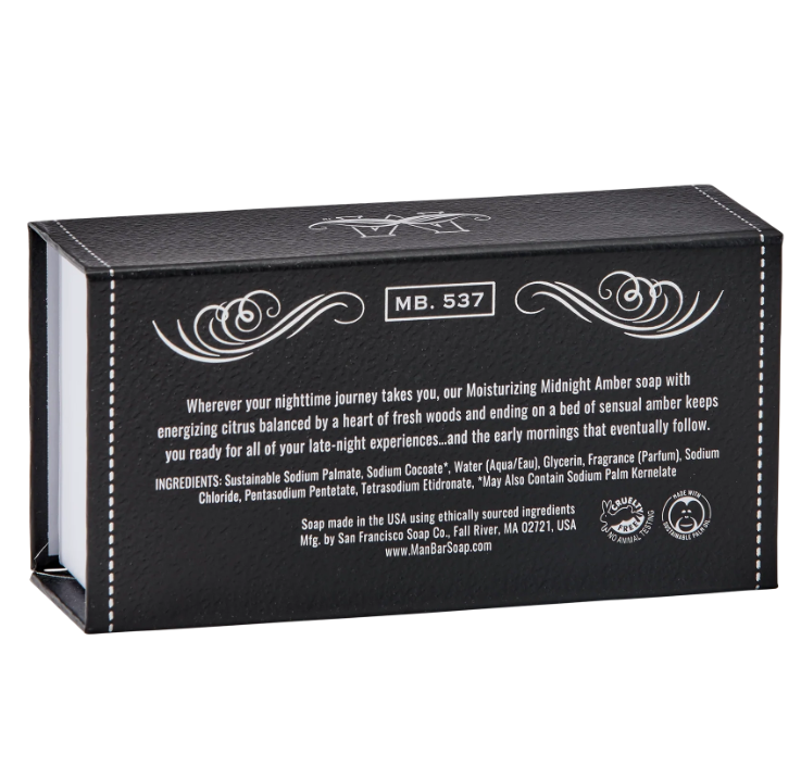 MAN BAR® - Moisturizing Midnight Amber