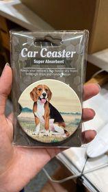 Beagle Car Coaster