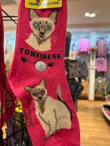 Tonkinese Cat Socks