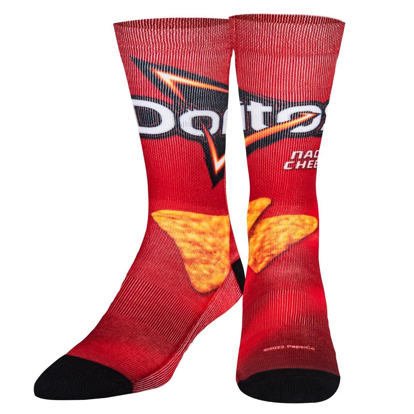 Doritos Nacho Cheese - Mens Crew Socks