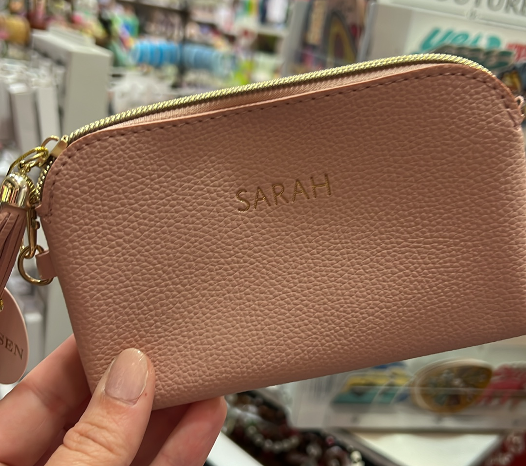 Sarah Pink Wristlet