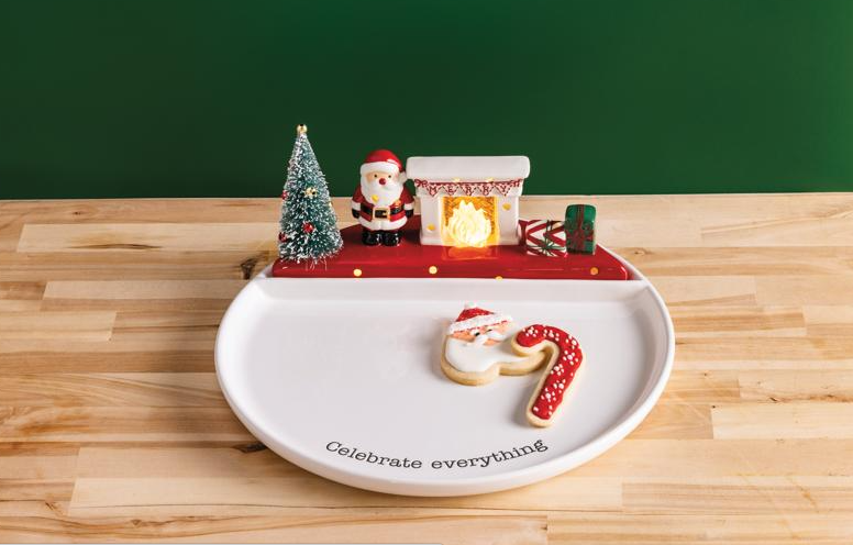 Large Santa Light-Up Sitter
