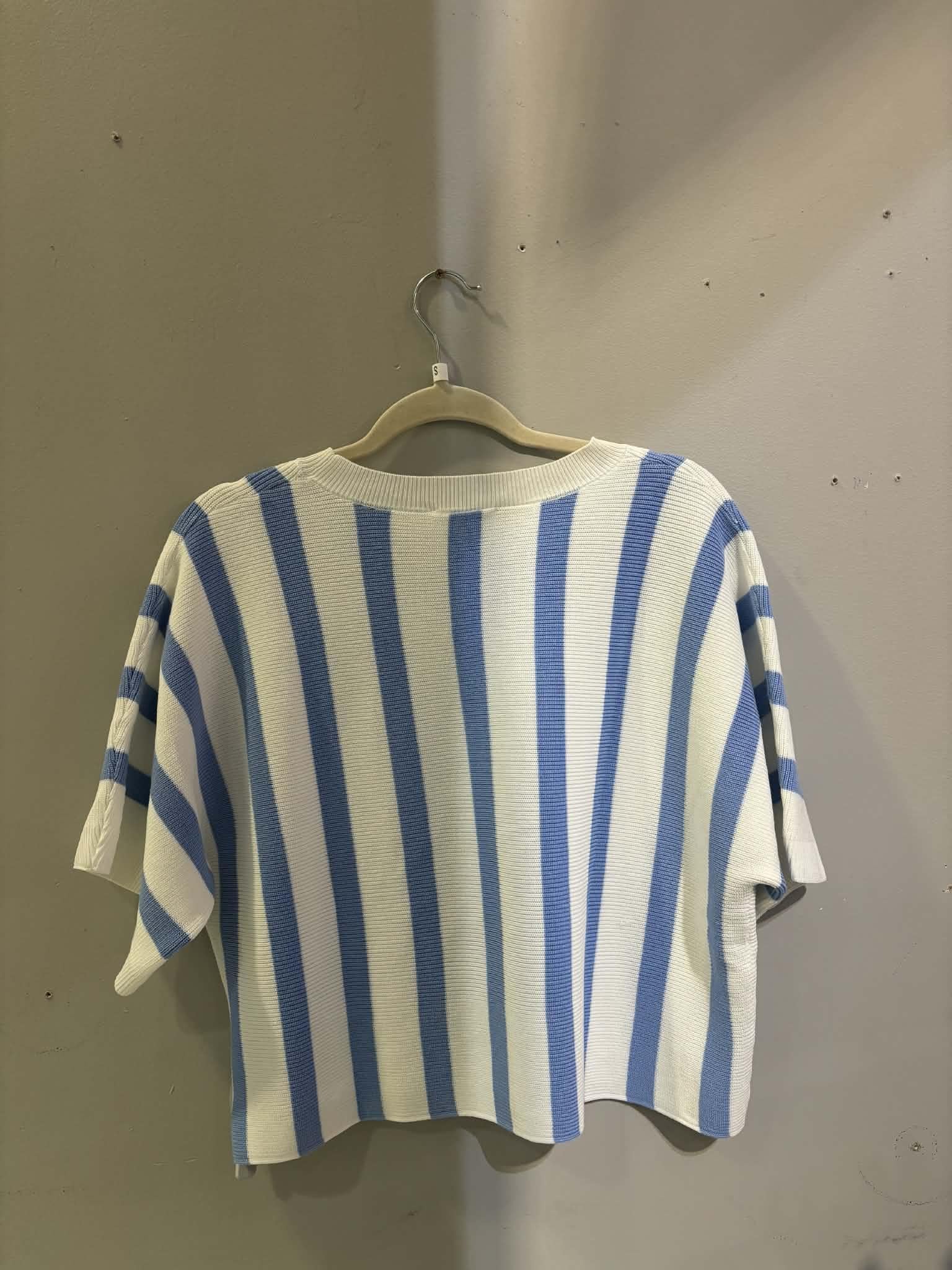 Women's Knitted Stripped Top