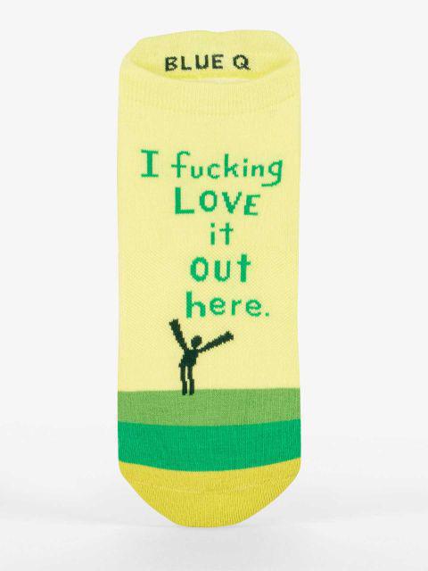 I Fucking Love It Sneaker Socks