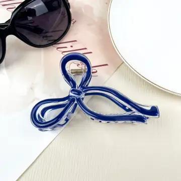 Jelly Color Bow Hair Clip