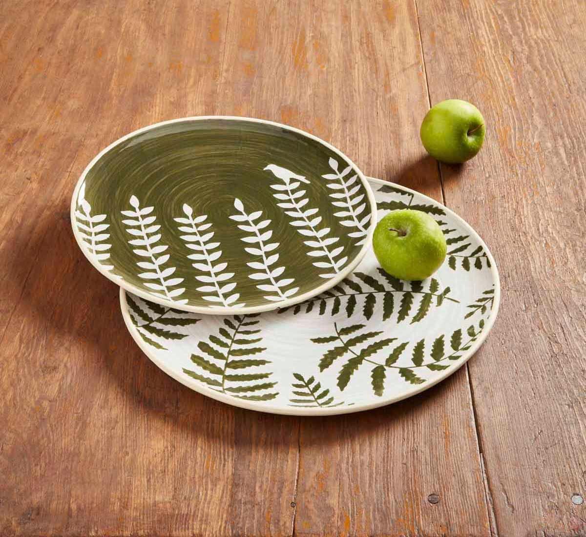 Green Leaf Platter
