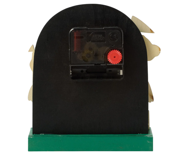 Allen Designs Tee Time Wood Desk Clock