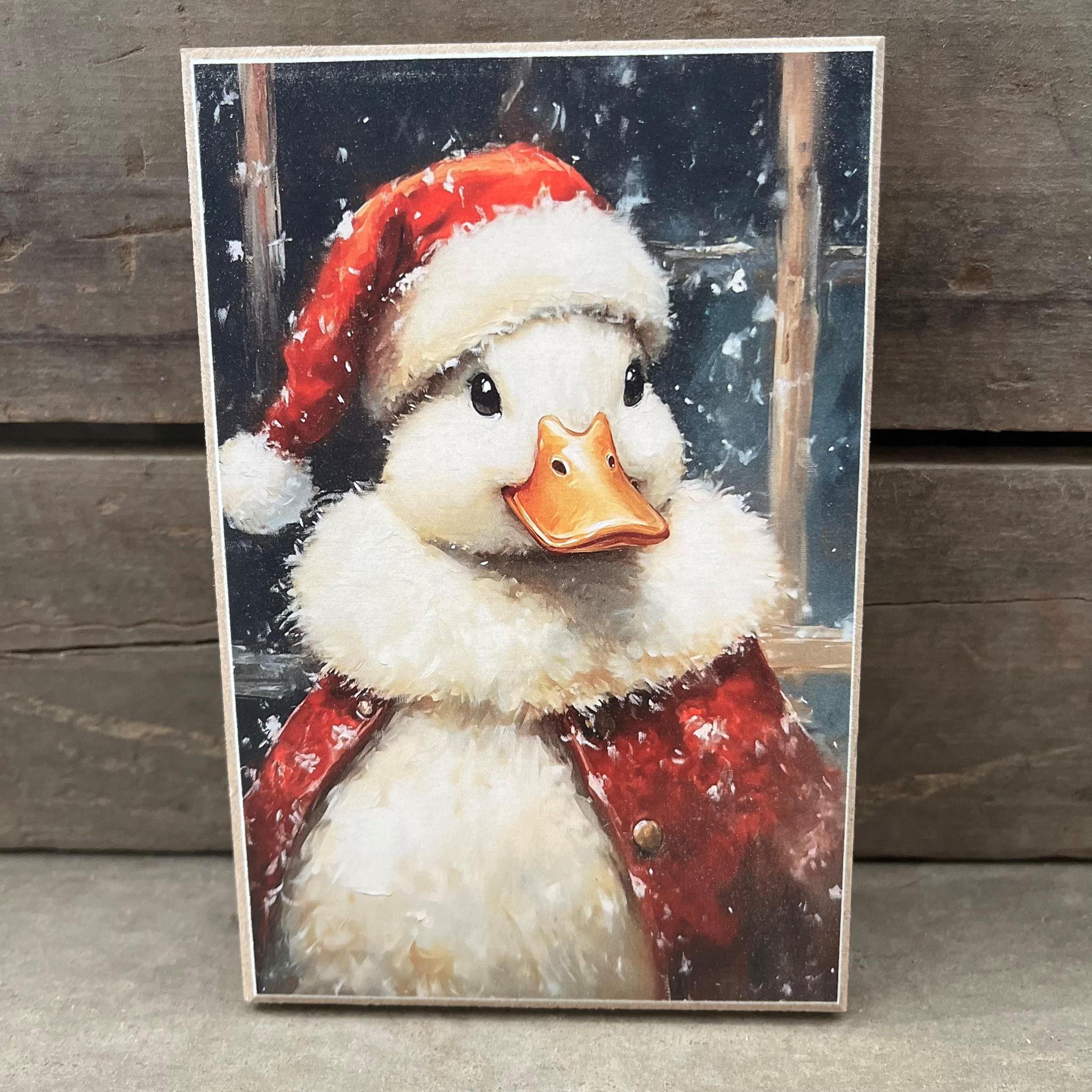 Christmas 4x6 Block Signs