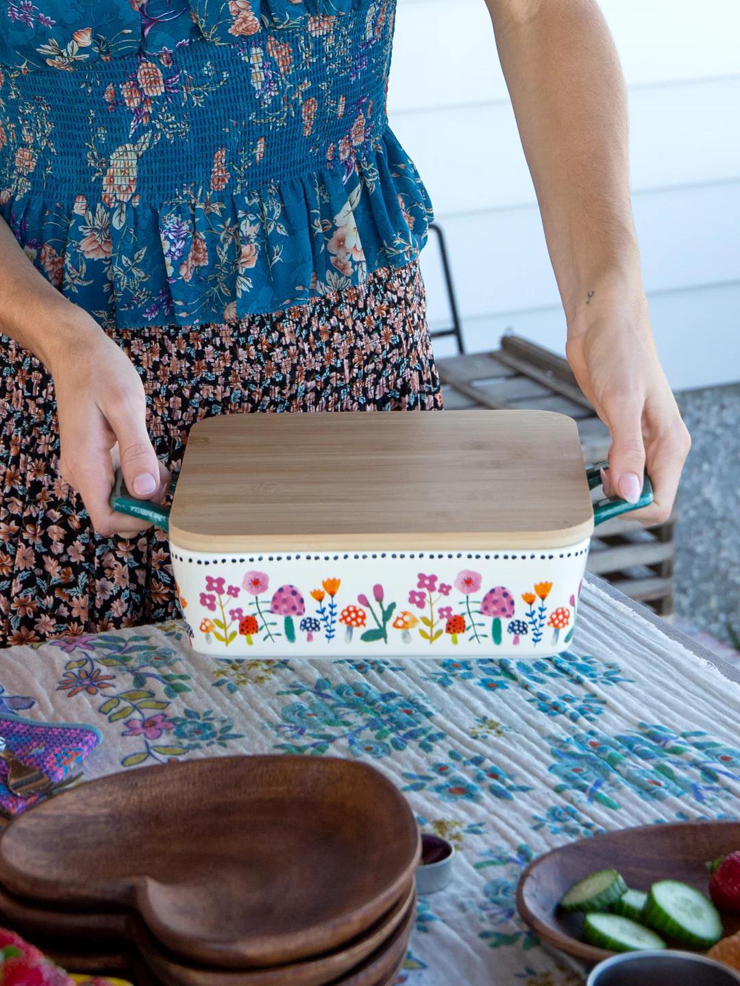 Bake & Take Ceramic Dish