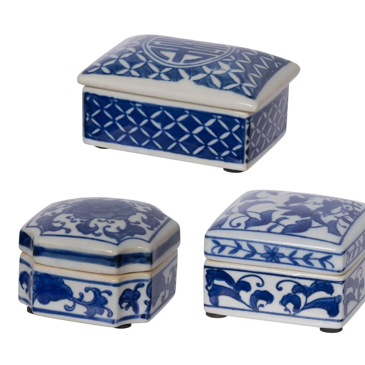 Young's Decorative Porcelain Lidded Dishes