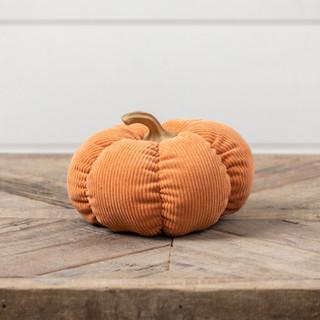 5.25" Fabric Pumpkin