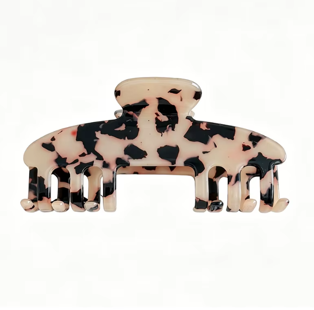 Large Hollow Out Rib Hair Claw Clips