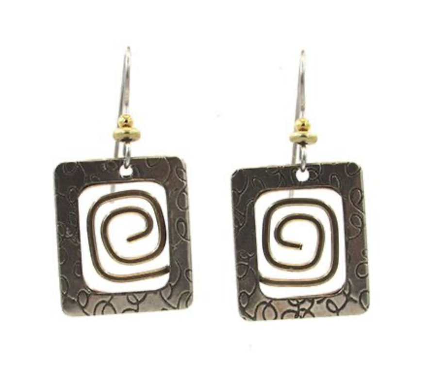 Silver Forest Earrings #4