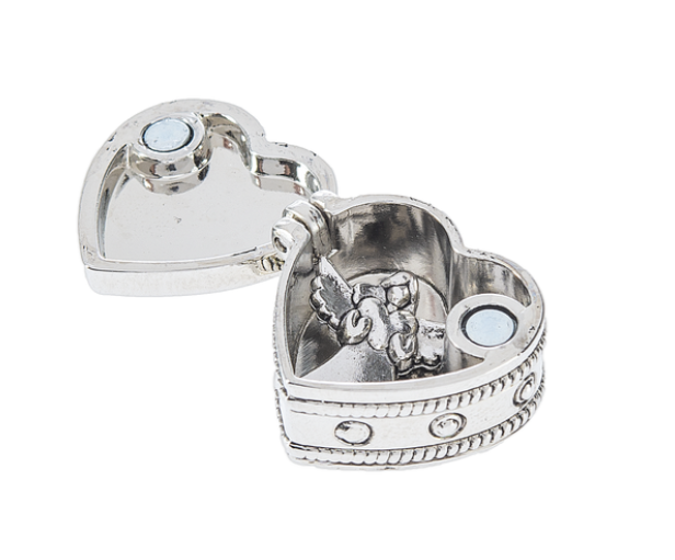 Angels in My Heart Prayer Box Charms